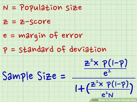 how to determine a sample size in quantitative research|sample size formula with example.